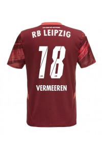 RB Leipzig Arthur Vermeeren #18 Fotballdrakt Borte Klær 2024-25 Korte ermer